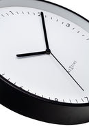 Berlin wall clock -  modern metal minimalist clock