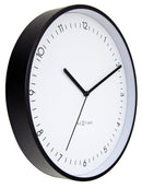 Berlin wall clock -  modern metal minimalist clock
