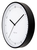 Berlin wall clock -  modern metal minimalist clock
