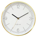 Wall Clock; Silent Clock; Designer Clock; Gift; NeXtime; Stylish Clock; Modern Clock; White dial face; Arabic Index; Home Décor;