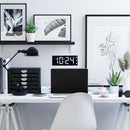 Horloge de Table/Murale 27,2x10,8x3cm - LED - ABS - NeXtime 'Horloge Digitale'