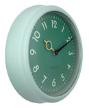 Wall clock; Silent clock; Designer clock; Gift; NeXtime; Trendy colour clock; Minimalist; Modern; Pastel colour clock,