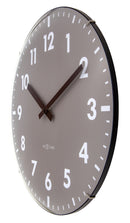 Wall Clock; Silent Clock; Designer Clock; Gift; Trendy clock; Khaki; Dome glass; NeXtime; Earthy décor; Neutral; Minimalist; Urban ;