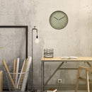 Oversized Berlin wall clock, large metal design, trendy color, minimalist, modern
