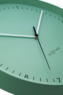 Oversized Berlin wall clock, large metal design, trendy color, minimalist, modern