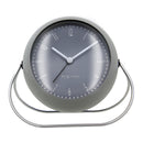 Table Alarm Clock 14x12x8cm-Silent-Metal-NeXtime 'Bubble Alarm Clock'