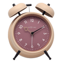 Tafelwekker 12 x 14 x 6cm-Stil-Rustig-Metaal-NeXtime "Golden Hour"