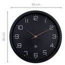 Wall Clock 30cm-Silent-Paper & Bioplastic-nXt 'Eco'