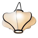 Lampenschirm 40cm-Laterne-Elastischer Stoff-"Lumi"