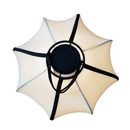 Lampenschirm 40cm-Laterne-Elastischer Stoff-"Lumi"