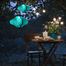 Lampenschirm 40cm-Laterne-Elastischer Stoff-"Lumi"