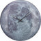 Front Picture 3164,Moon Dome,Wall clock,Silent,Glass,Blue