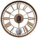Large Pendulum Wall Clock - 50cm -   Metal - "London"