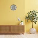 Wall Clock 35cm Domed Glass Lens - Silent - Glass -"Shade"