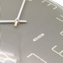 Wall Clock 35cm Domed Glass Lens - Silent - Glass -"Shade"