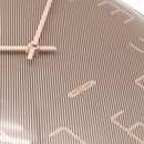 Wall Clock 35cm Domed Glass Lens - Silent - Glass -"Shade"