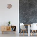 Wall Clock 35cm Domed Glass Lens - Silent - Glass -"Shade"