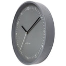 Berlin wall clock -  modern metal minimalist clock
