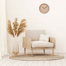 Berlin wall clock -  modern metal minimalist clock