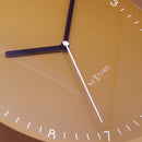 Berlin wall clock -  modern metal minimalist clock