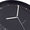 Berlin wall clock -  modern metal minimalist clock