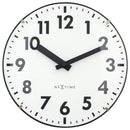 Table/Wall clock 20cm - Domed glass lens - Silent - Glass - "Duomo Mini"