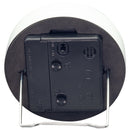 Table Alarm Clock 9x9x7.5cm - Silent - Light function /Metal "Small"