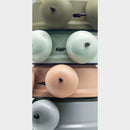 Table Alarm Clock 15x18x7cm - Silent -   Light function -  Metal "Golden Hour"