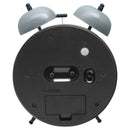 Table Alarm Clock 15x18x7cm - Silent -   Light function -  Metal "Golden Hour"