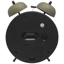 Table Alarm Clock 15x18x7cm - Silent -   Light function -  Metal "Golden Hour"