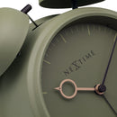 Table Alarm Clock 15x18x7cm - Silent -   Light function -  Metal "Golden Hour"