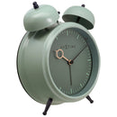 Table Alarm Clock 15x18x7cm - Silent -   Light function -  Metal "Golden Hour"