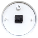 Wall clock 26cm - Silent - Plastic -"Peter"