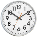 Wall clock 26cm - Silent - Plastic -"Peter"