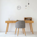 Wall clock 26cm - Silent - Plastic -"Peter"