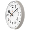 Wall clock 26cm - Silent - Plastic -"Peter"