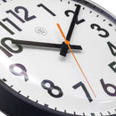Wall clock 26cm - Silent - Plastic -"Peter"
