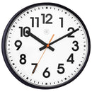 Wall clock 26cm - Silent - Plastic -"Peter"