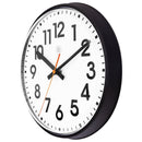 Wall clock 26cm - Silent - Plastic -"Peter"