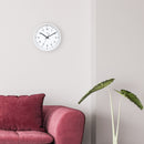 Wall clock 30cm - Silent - Plastic - "Easy Big"