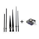 Clock hands set L + Silent Movement