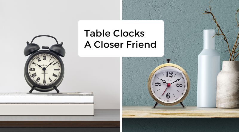 Table clocks – a closer friend