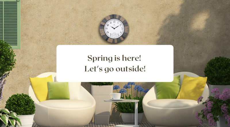 Spring is here! Let’s go outside!