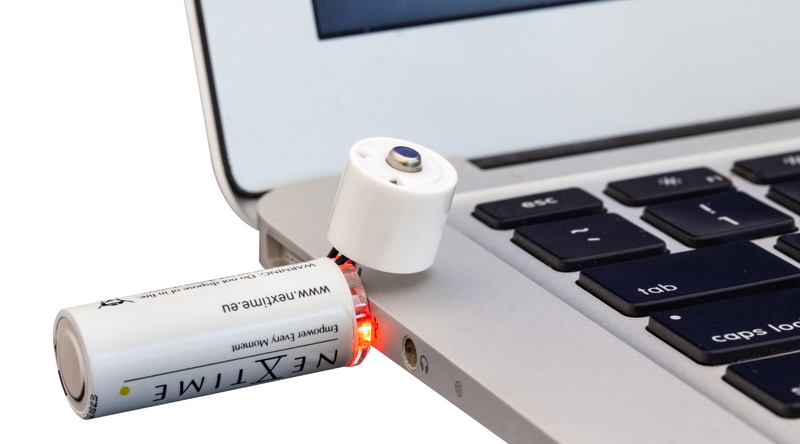 What are the benefits of rechargeable batteries?