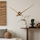 Large wall clock 85cm-Aluminium-NeXtime 'Hands'