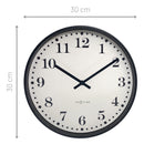 Wall Clock; Silent Clock; Designer Clock; Gift; NeXtime; Stylish Clock; Modern Clock; White dial face; Arabic Index; Home Décor;