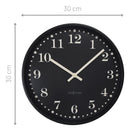 Wall Clock; Silent Clock; Designer Clock; Gift; NeXtime; Stylish Clock; Modern Clock; White dial face; Arabic Index; Home Décor;