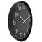 Wall Clock; Silent Clock; Designer Clock; Gift; NeXtime; Stylish Clock; Modern Clock; White dial face; Arabic Index; Home Décor; #color_black