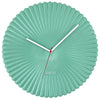 Wall Clock; Silent Clock; Designer Clock; Gift; NeXtime; Stylish Clock; Modern Clock; White dial face; Arabic Index; Home Décor; #color_green