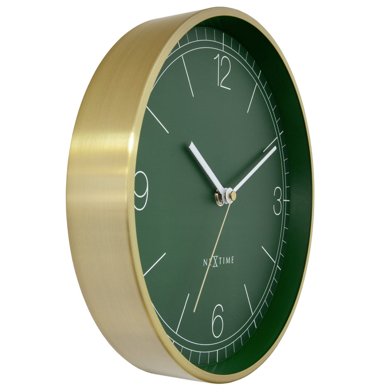 Wall Clock; Silent Clock; Designer Clock; Gift; NeXtime; Stylish Clock; Modern Clock; White dial face; Arabic Index; Home Décor;